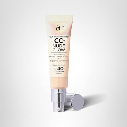 IT Cosmetics CC+ Nude Glow 22-shade range supports many undertones.