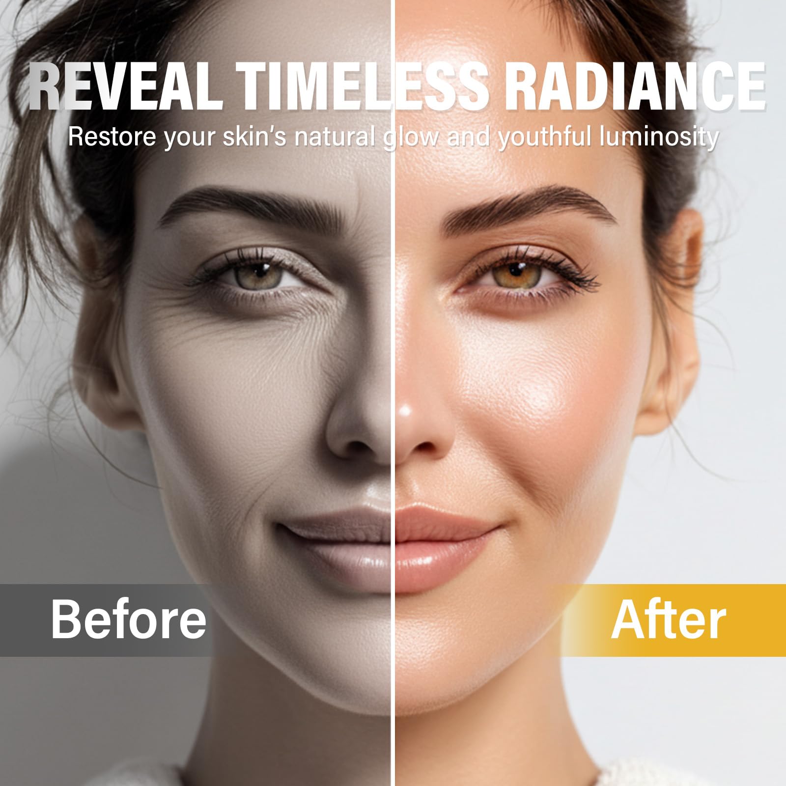 ITECFREELY Salmon DNA Serum consistency close-up highlights rich, moisturising formula.