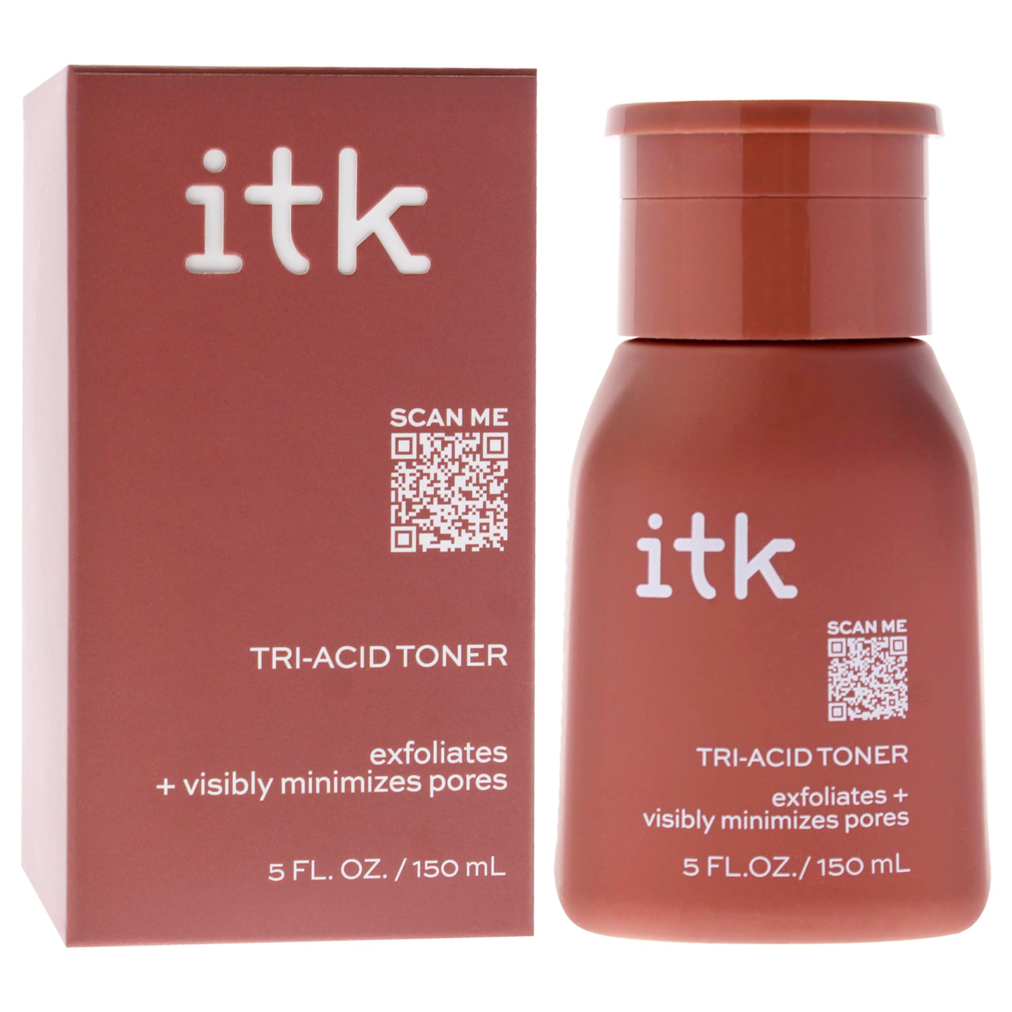 ITK Tri-Acid Toner pore-minimization visual with refined texture
