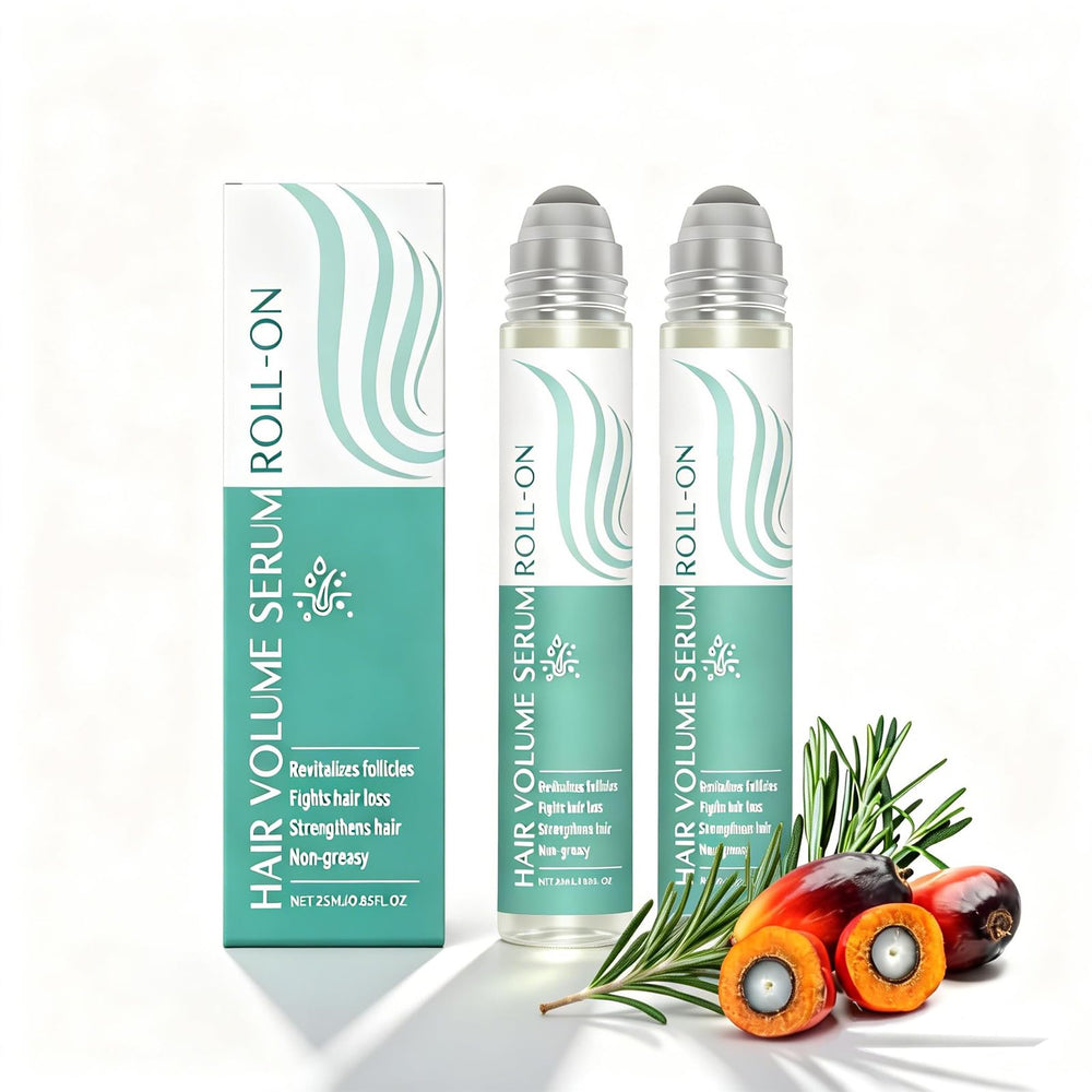 Itkemod Hair Growth Serum Roll-On close-up on roller tip for precise scalp care