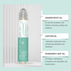 Itkemod roll-on application on thinning areas for targeted scalp care