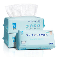 ITO disposable face towel ultra-soft surface for gentle cleansing and skin comfort