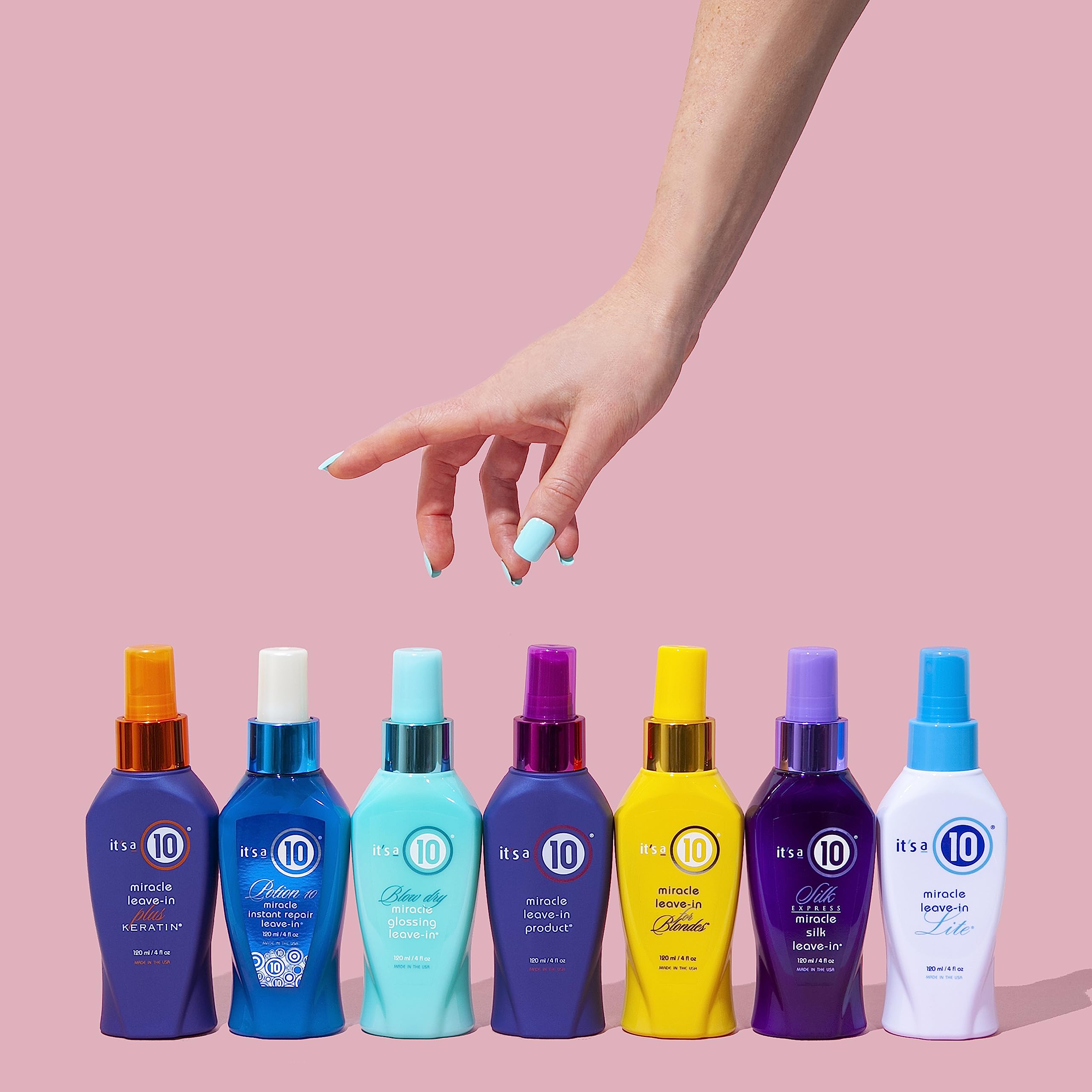 It's a 10 Haircare Miracle Moisture Shampoo antioxidant formula supports hair health.