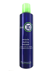 It's a 10 Haircare Miracle Styling Mousse bottle for weightless hold and easy styling.