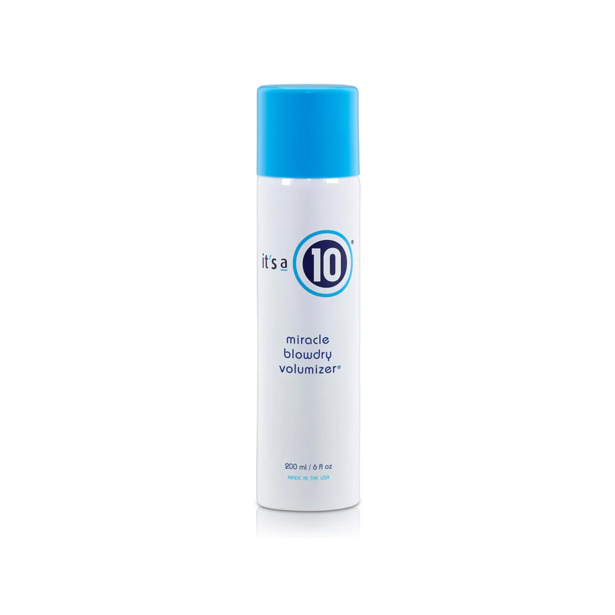 Its A 10 Miracle Blowdry Volumizer 6 Oz bottle adds weightless volume for a smooth blowout.