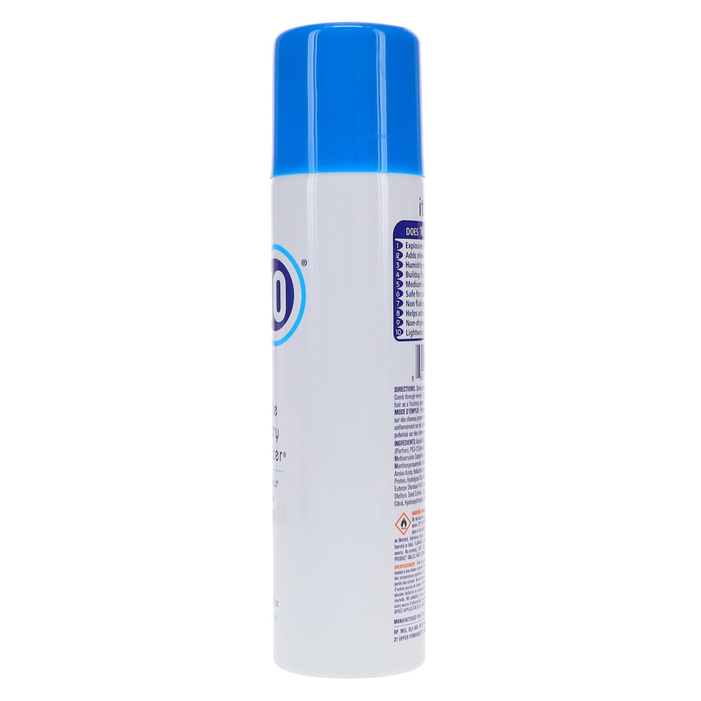 It's A 10 Miracle Blowdry Volumizer hair-shine finish for a glossy look.