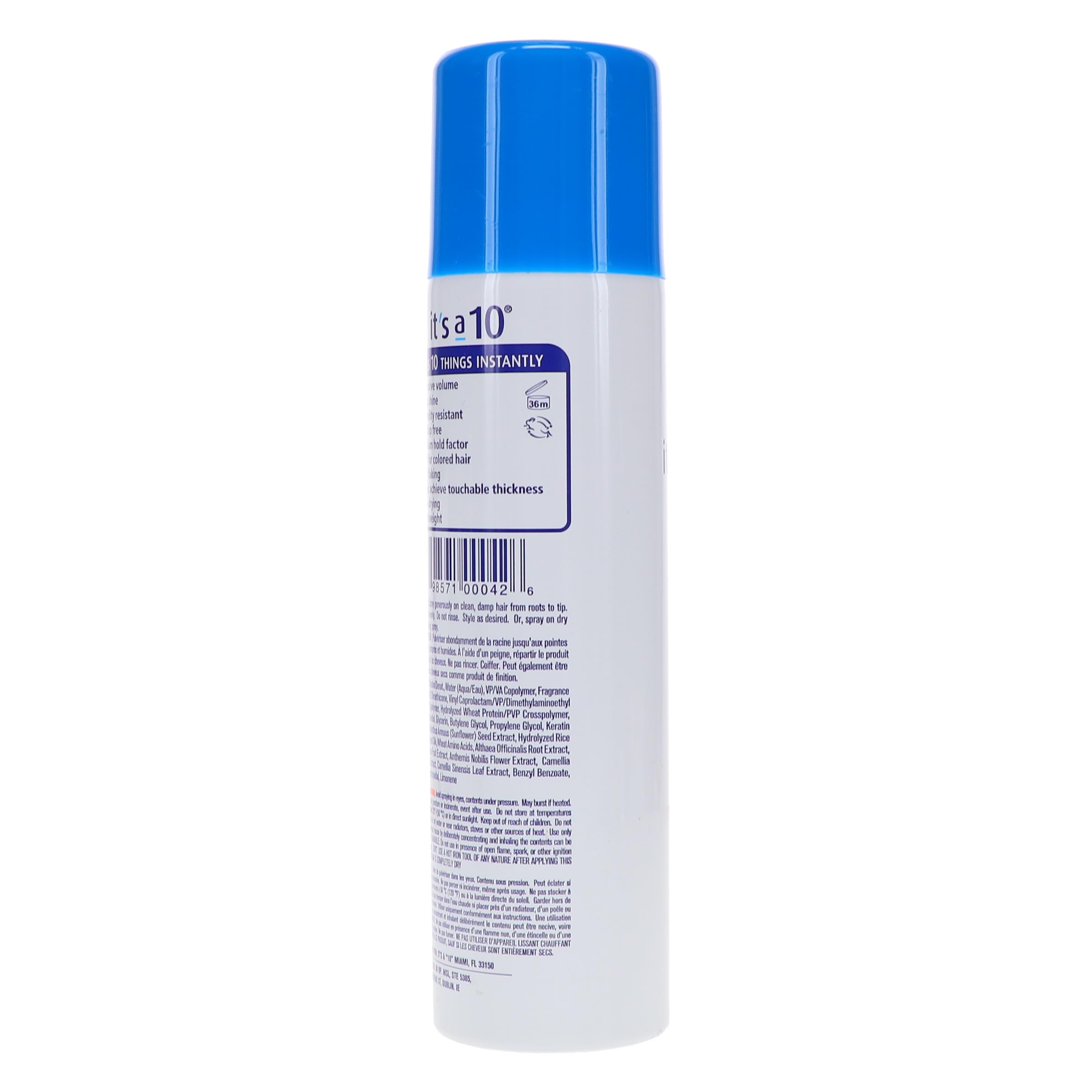 It's A 10 Miracle Blowdry Volumizer Touchable-thickness adds flexible body.