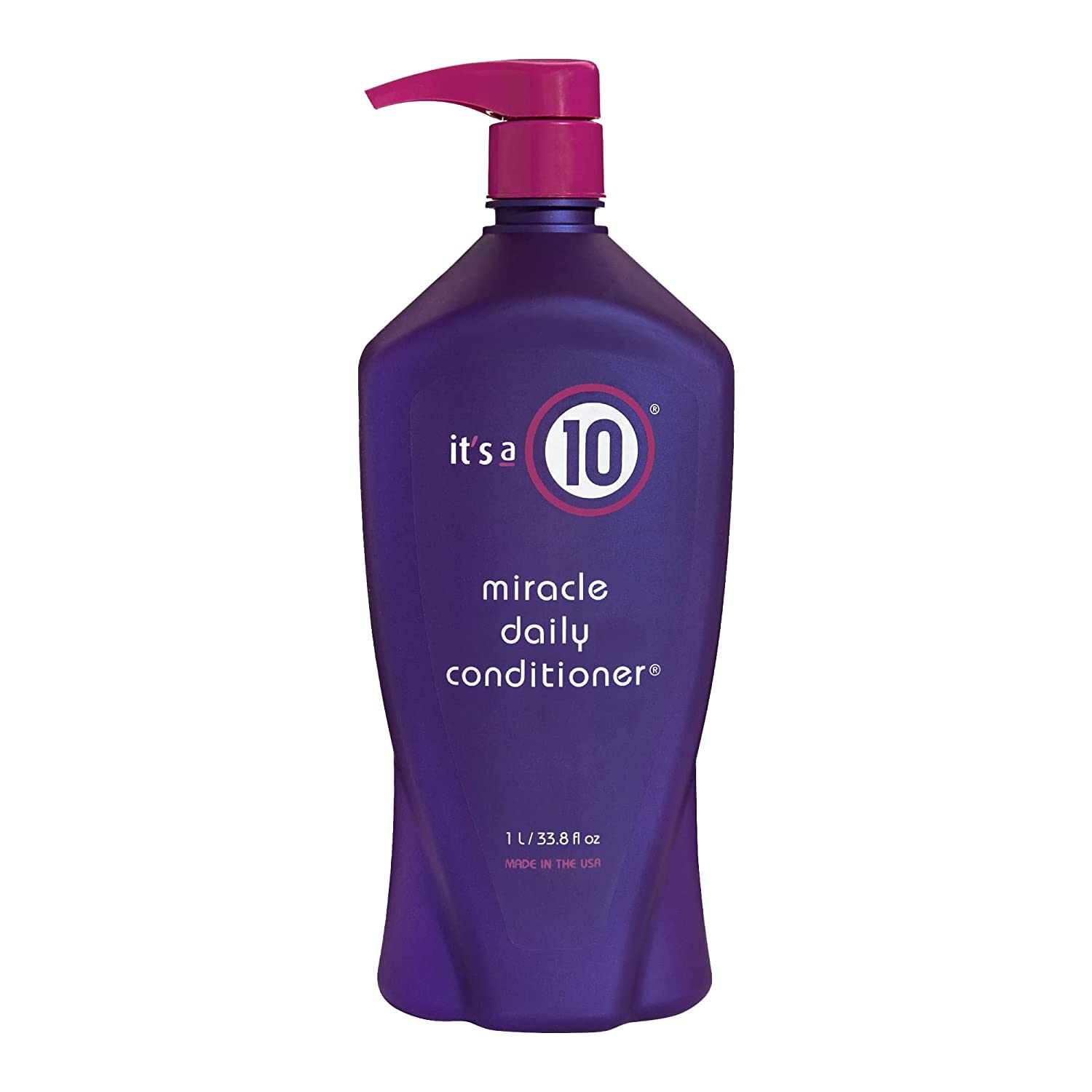 It's A 10 Miracle Daily Conditioner bottle showing daily moisture for smooth, manageable hair.