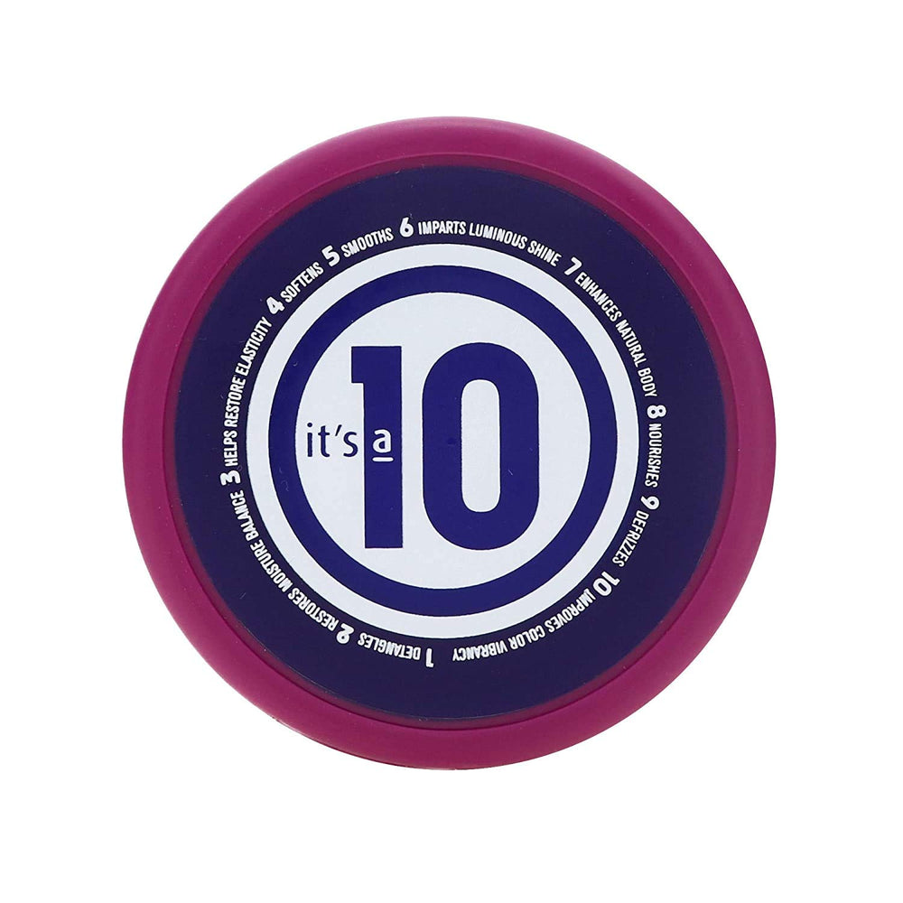 It's a 10 Miracle Hair Mask applying to damp hair for smoother detangling.