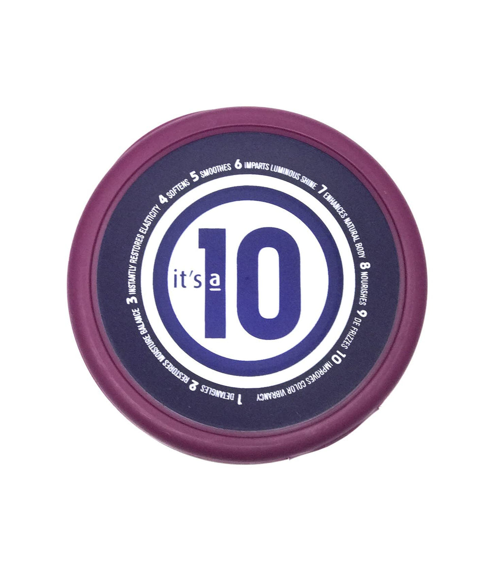 It's A 10 Miracle Hair Mask application swatch demonstrating detangling slip and softness.
