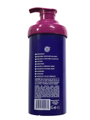It's a 10 Miracle Hair Mask application on hair shows improved manageability for color-treated tresses