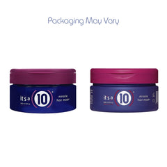 It's a 10 Miracle Hair Mask texture close-up shows creamy formula for deep nourishment.