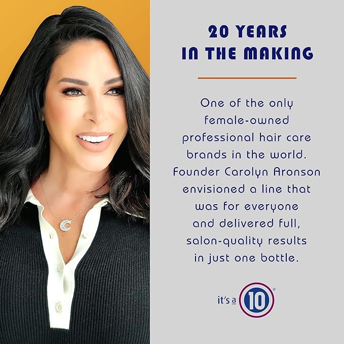 It's A 10 Miracle Leave-In Plus Keratin bottle back-label detailing usage