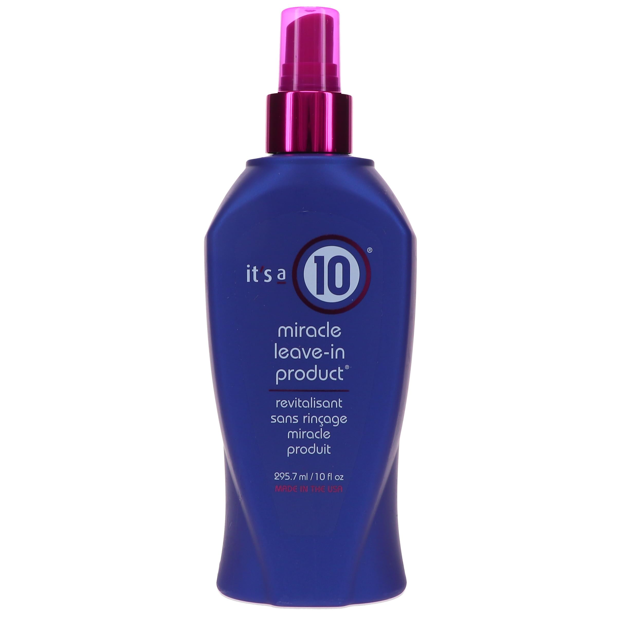 It's a 10 Miracle Leave-In adds shine as part of daily hair care