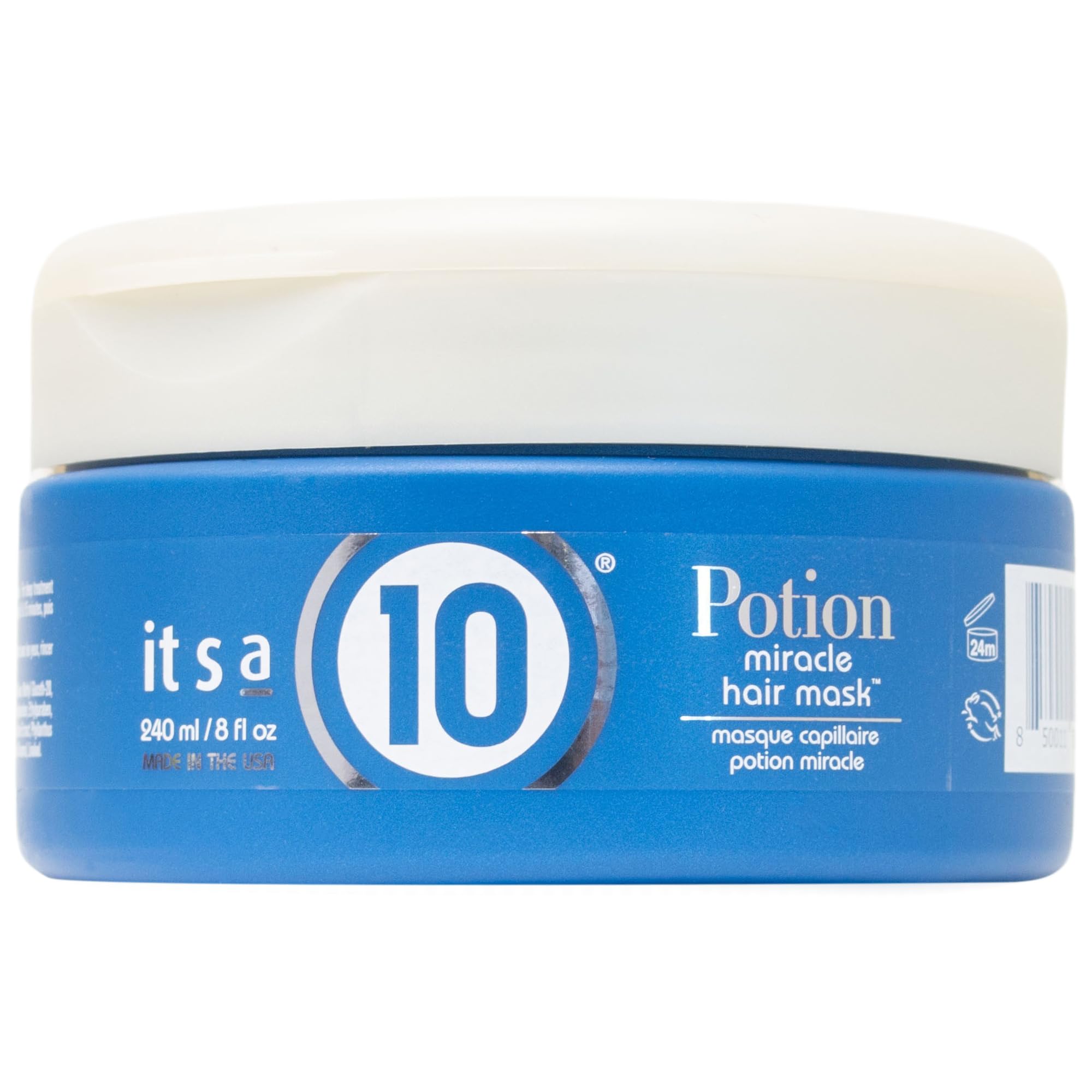 It's A 10 Potion Miracle Repair Hair Mask bottle delivers deep hydration and silky manageability