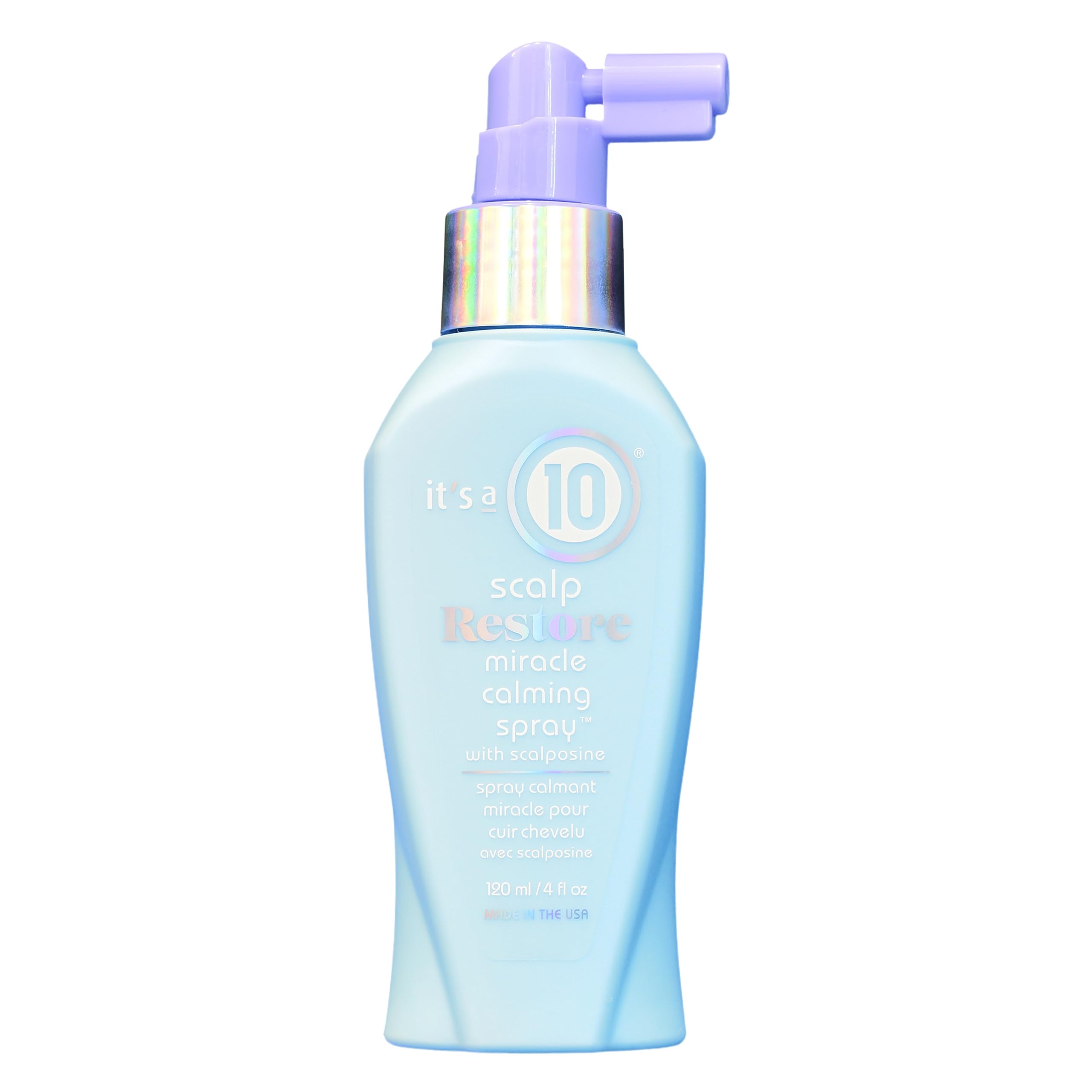 It's a 10 Scalp Restore Miracle Calming Spray bottle for quick scalp relief.