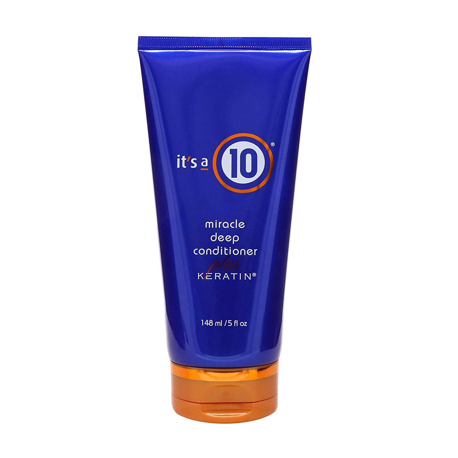 It's a 10 Haircare keratin duo on a clean surface highlighting moisture and smoothness.