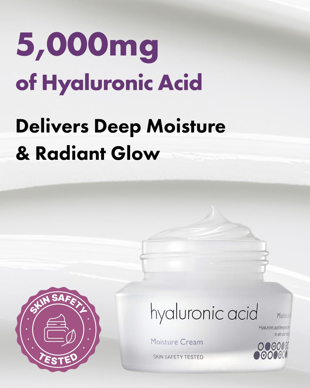 It'S SKIN Hyaluronic Acid Moisture Cream blueberry extract closeup for antioxidant-rich hydration.