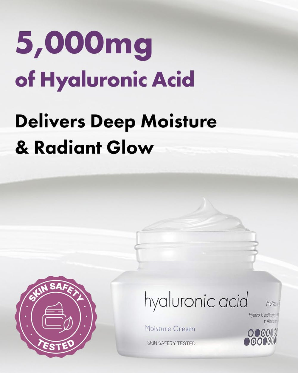 It'S SKIN Hyaluronic Acid Moisture Cream blueberry extract closeup for antioxidant-rich hydration.