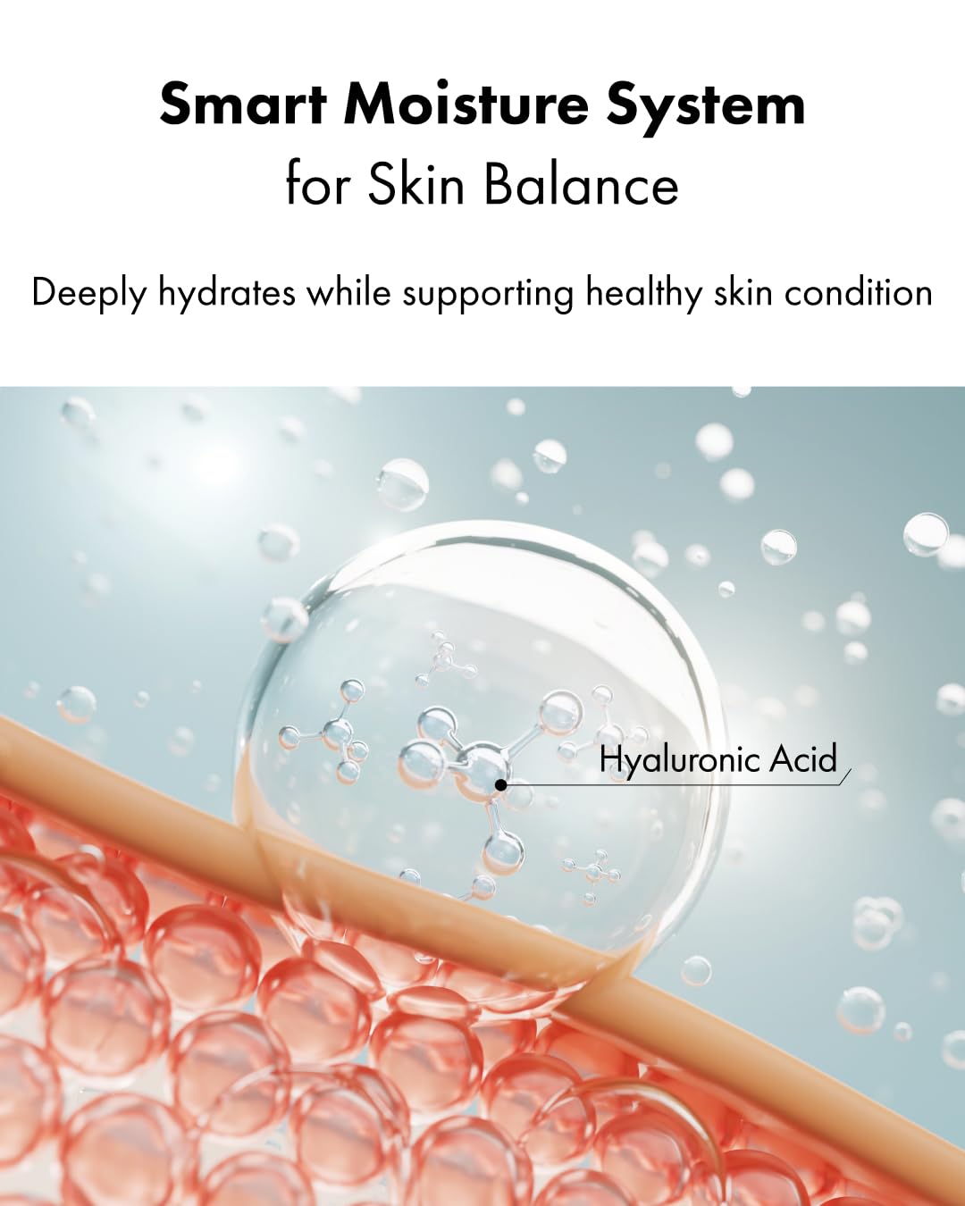 It'S SKIN Hyaluronic Acid Moisture Cream castor oil closeup skin nourishment.