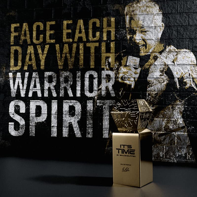 Its Time By Bruce Buffer layered notes artistry captures evolving scent journey