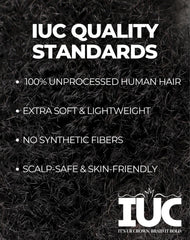 IUC Afro Kinkys 4C afro coils bundle for quick protective styles.