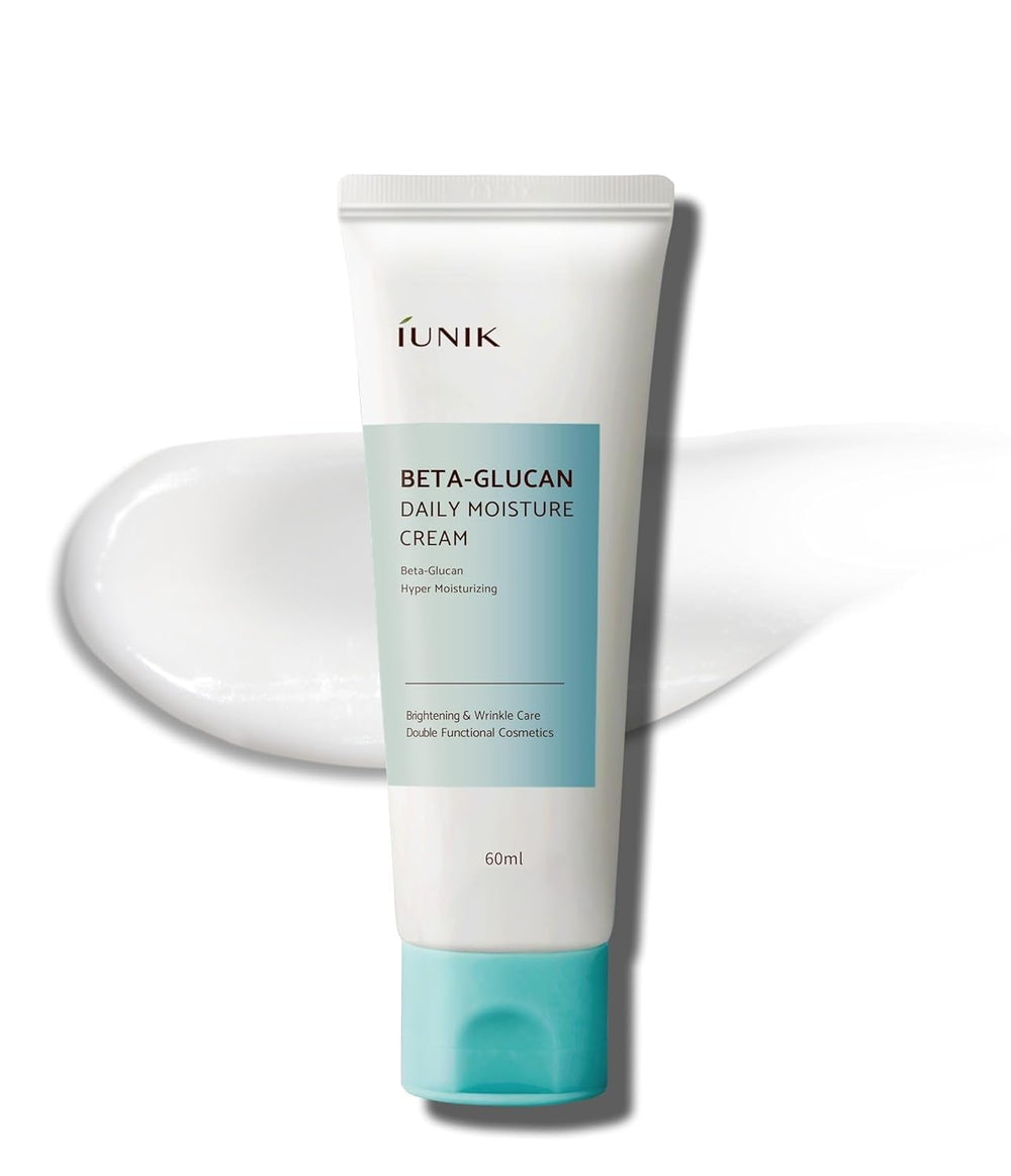 IUNIK Beta-Glucan Daily Moisture Cream texture swirl for lightweight hydration