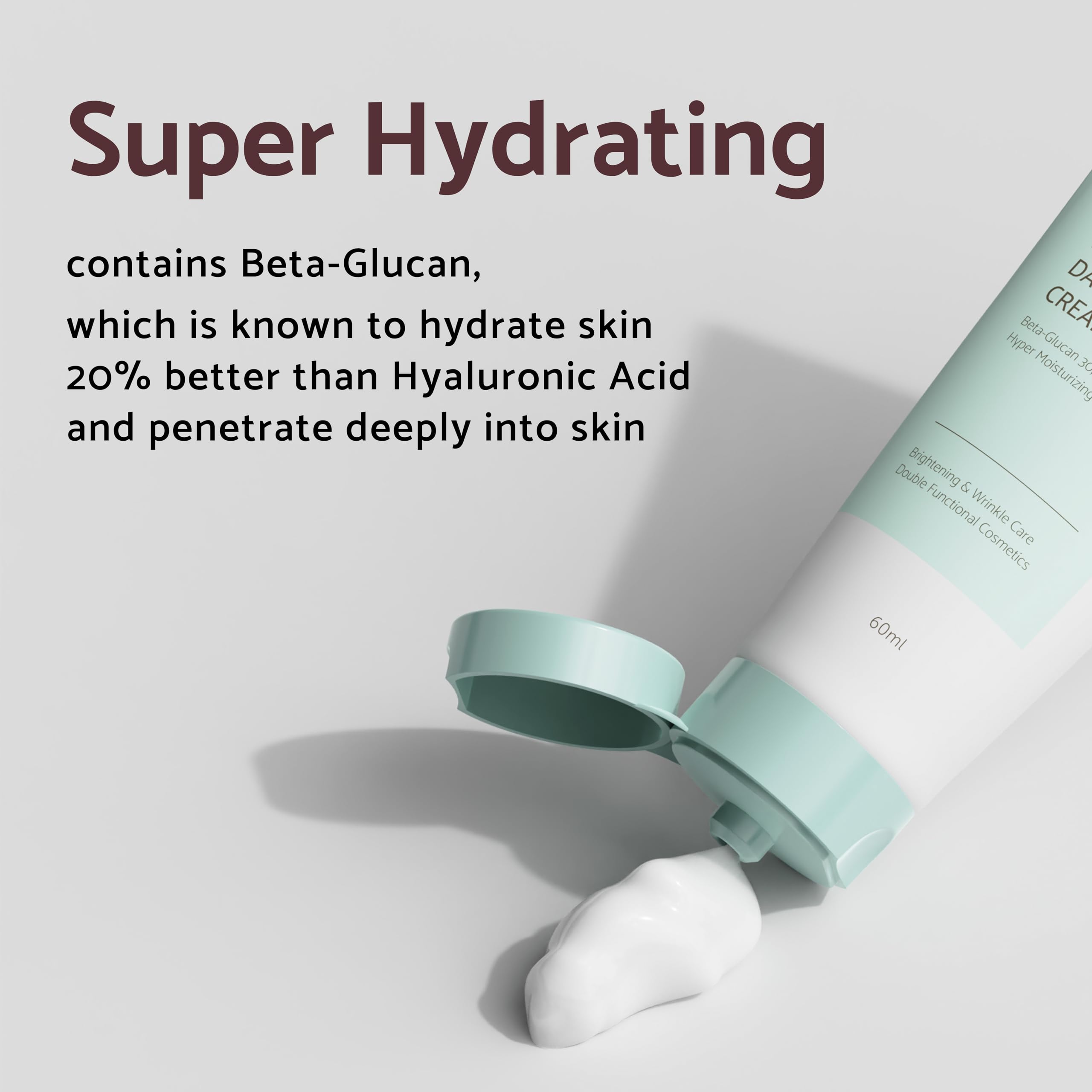 IUNIK Beta-Glucan Power Deep Moisture Serum droplet demonstrates quick absorbing hydration for sensitive skin
