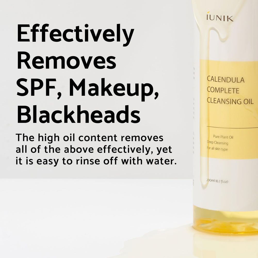 IUNIK micellar cleanse closeup emphasizes plant-based cleansing power.