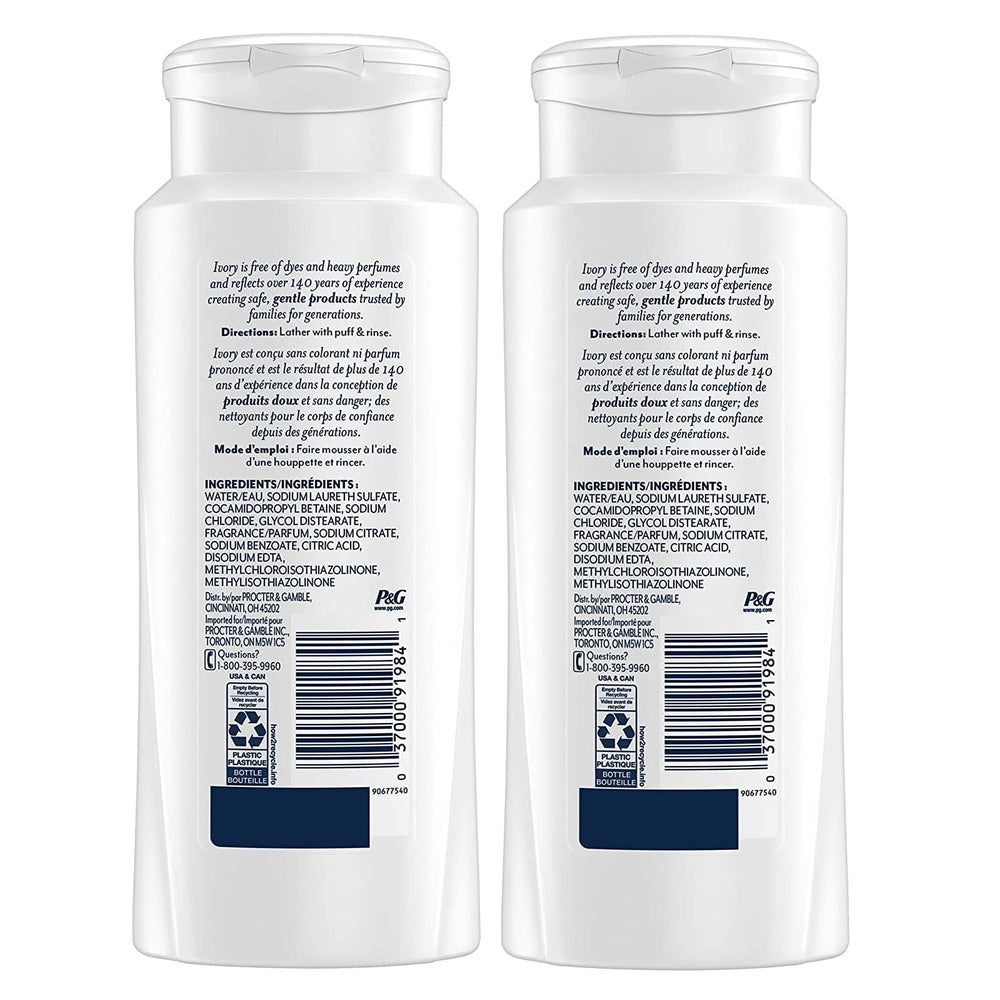 Ivory Aloe: espuma suave para una limpieza delicada.