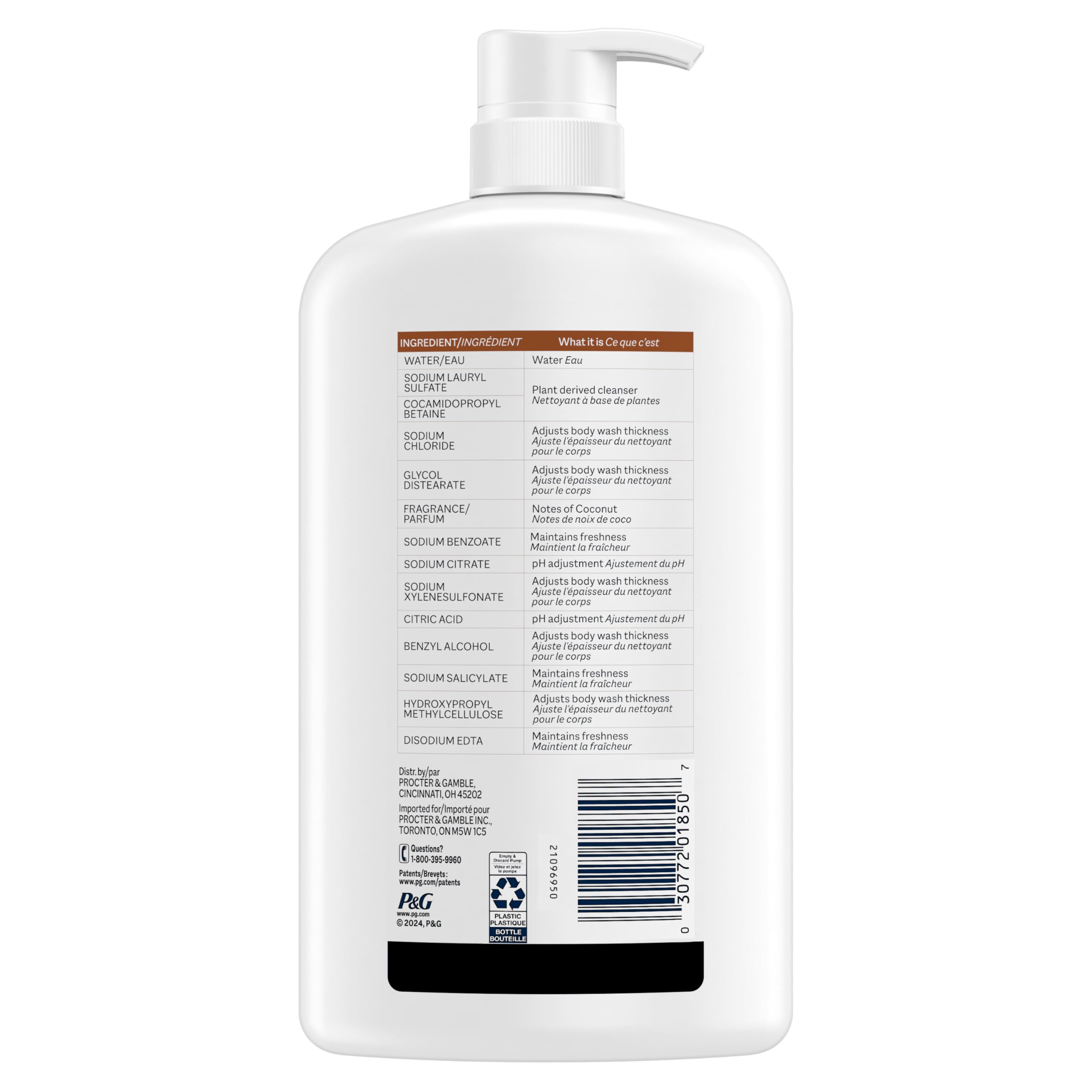 Ivory Body Wash environmentally-friendly packaging image suggests responsible skincare choices
