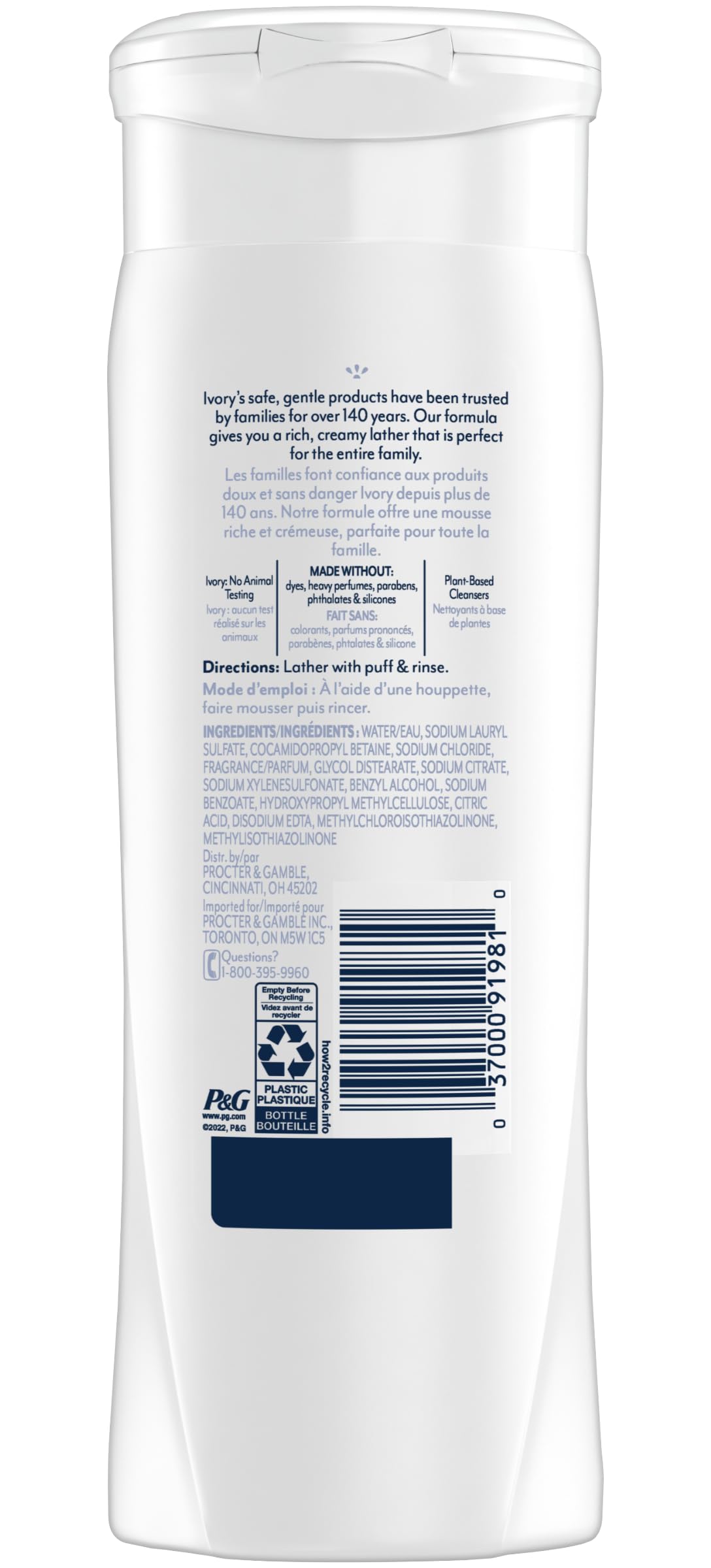 Ivory Body Wash Original skin hydration after shower shown in soft lighting.
