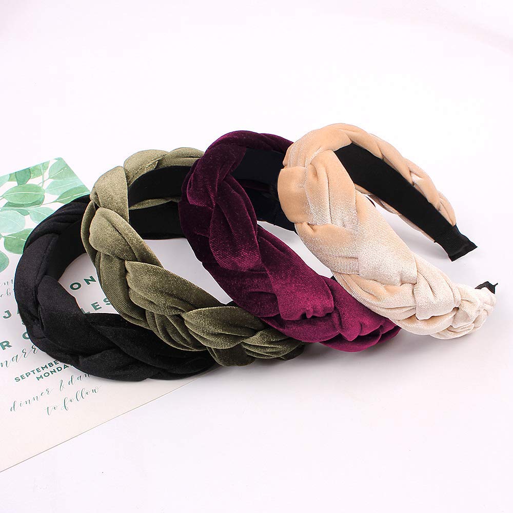 Ivyu headbands memory elastic base demonstrates flexible, secure fit during activities.