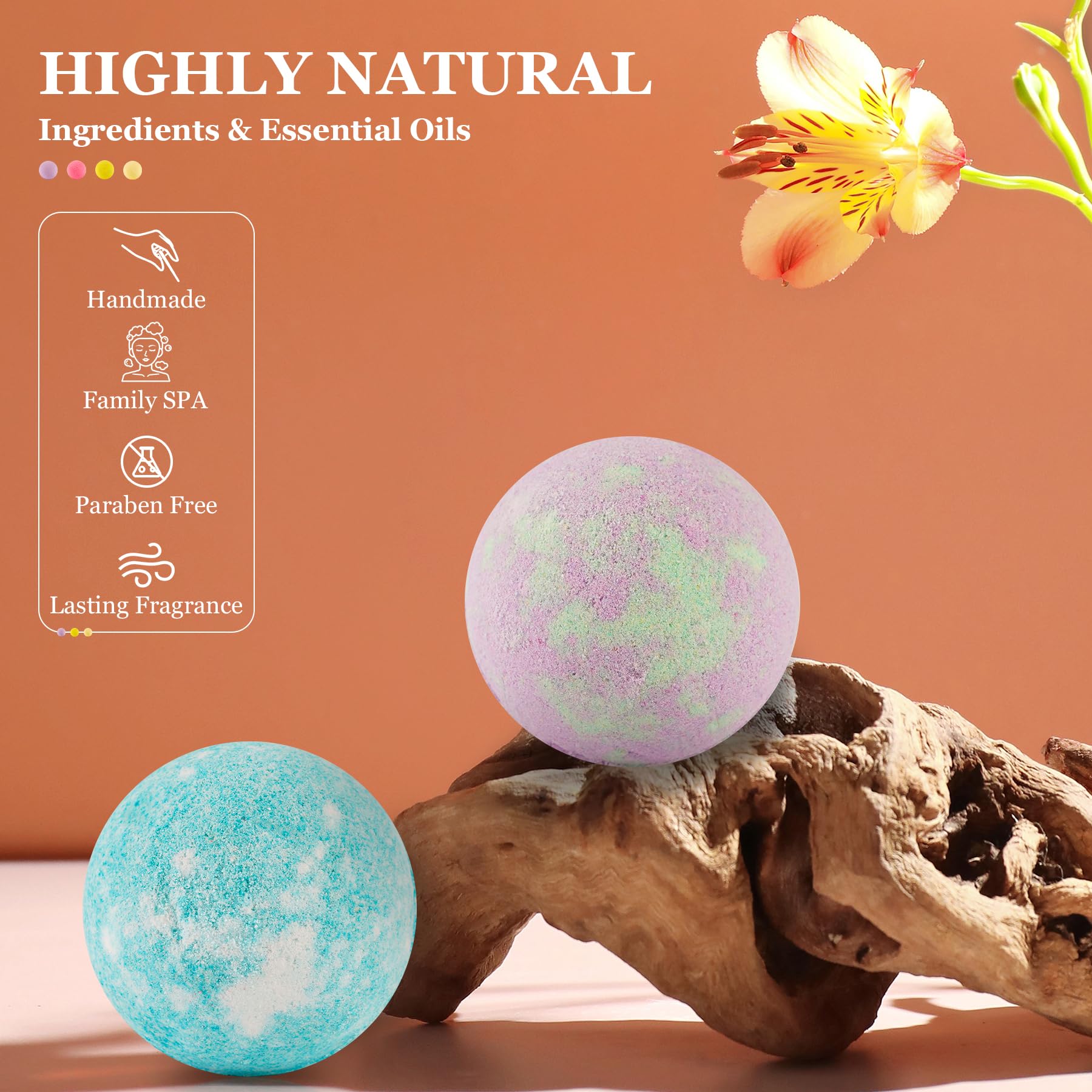 IvyWorkshop bath bombs dissolving in water within minutes for rich lather