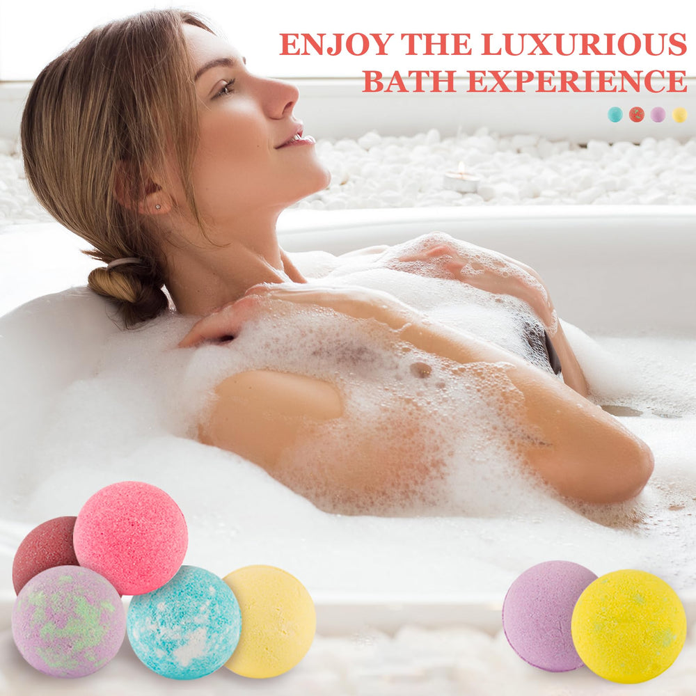 IvyWorkshop bath bombs fragrance labels display 10 scents for quick selection