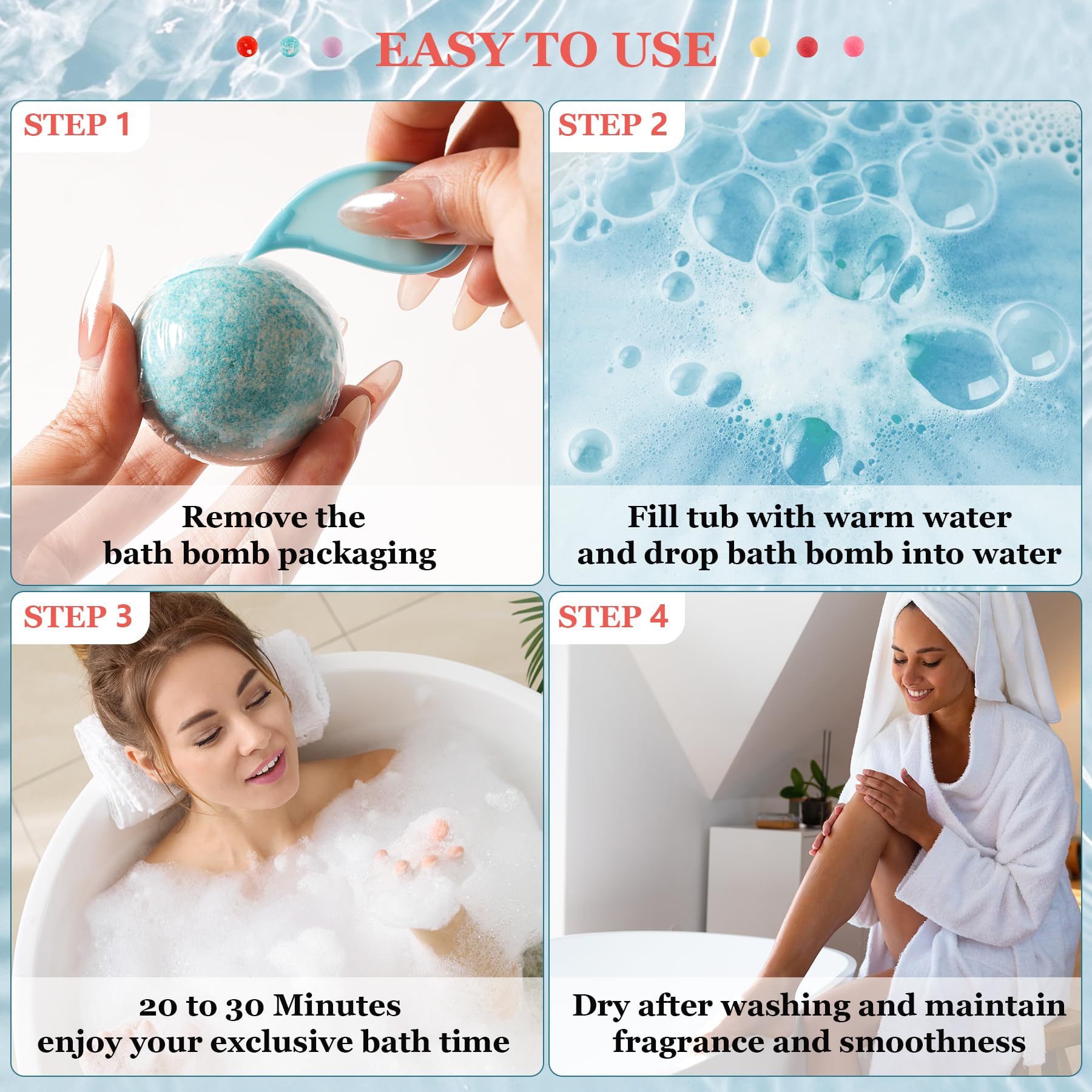 IvyWorkshop bath bombs natural ingredients list emphasizes skin-friendly nourishment