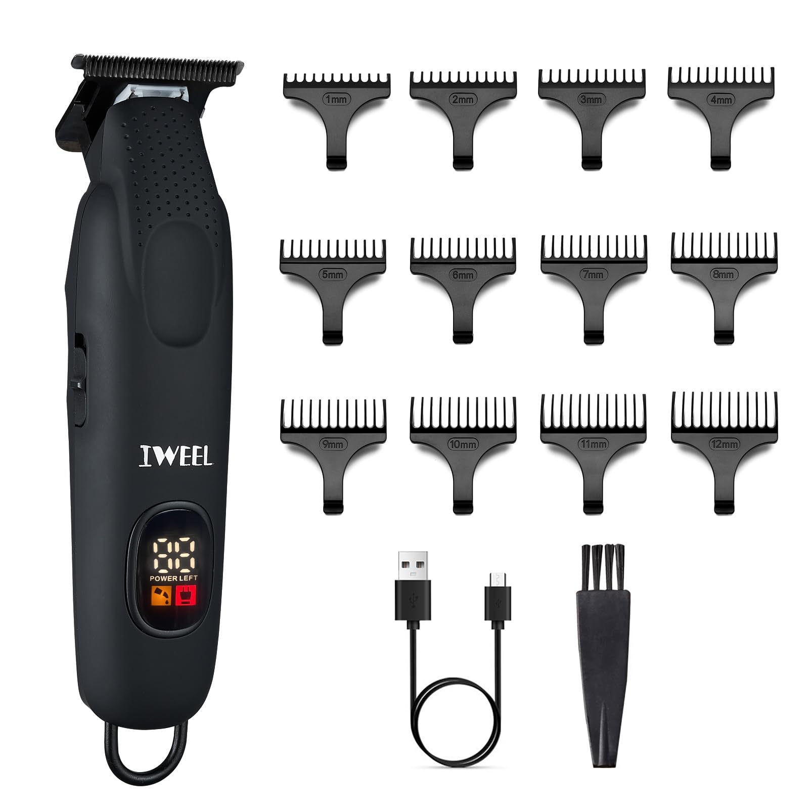 IWEEL Beard Trimmer with T-Blade close shave for precise beard shaping