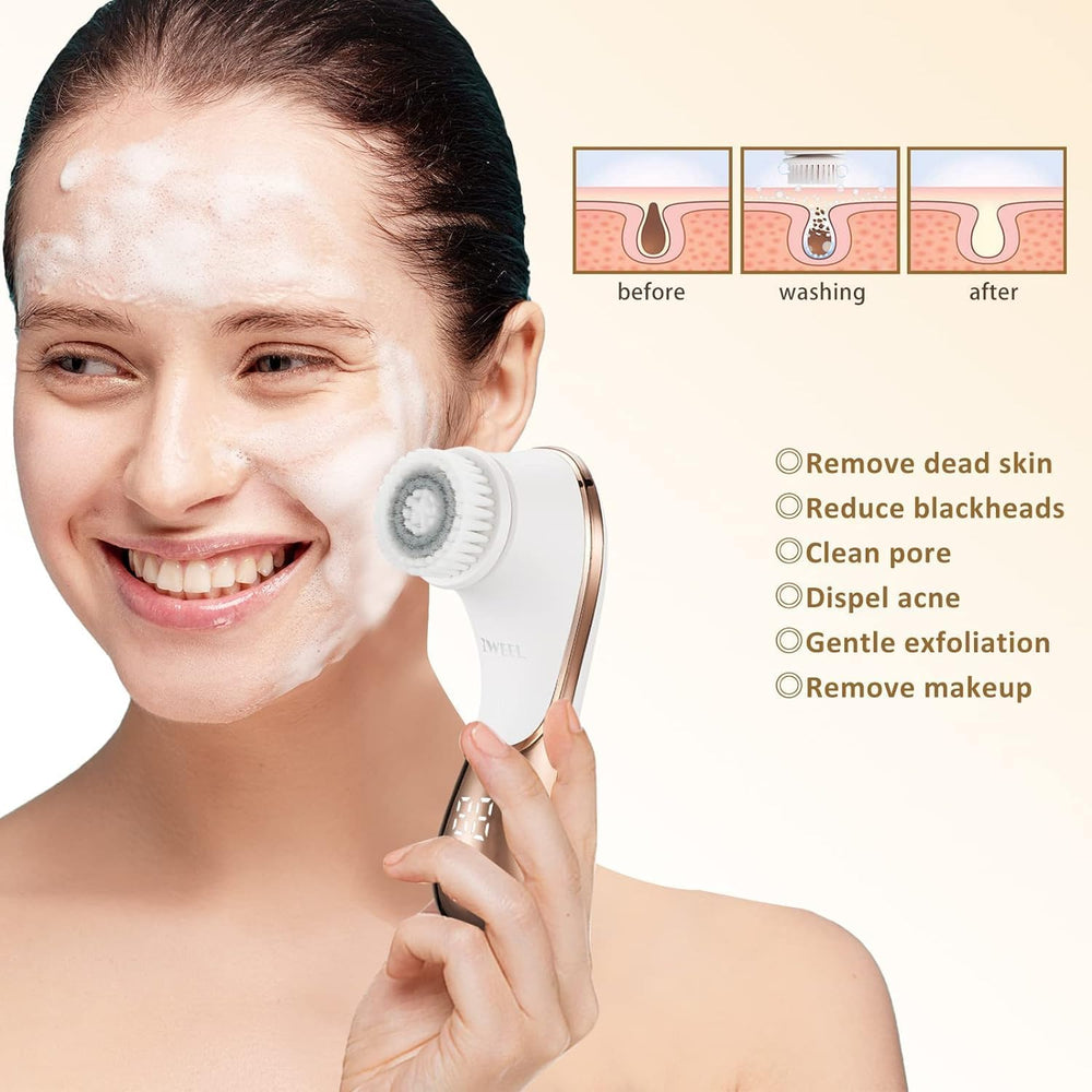 IWEEL IPX-7 waterproof design for shower or bath cleansing