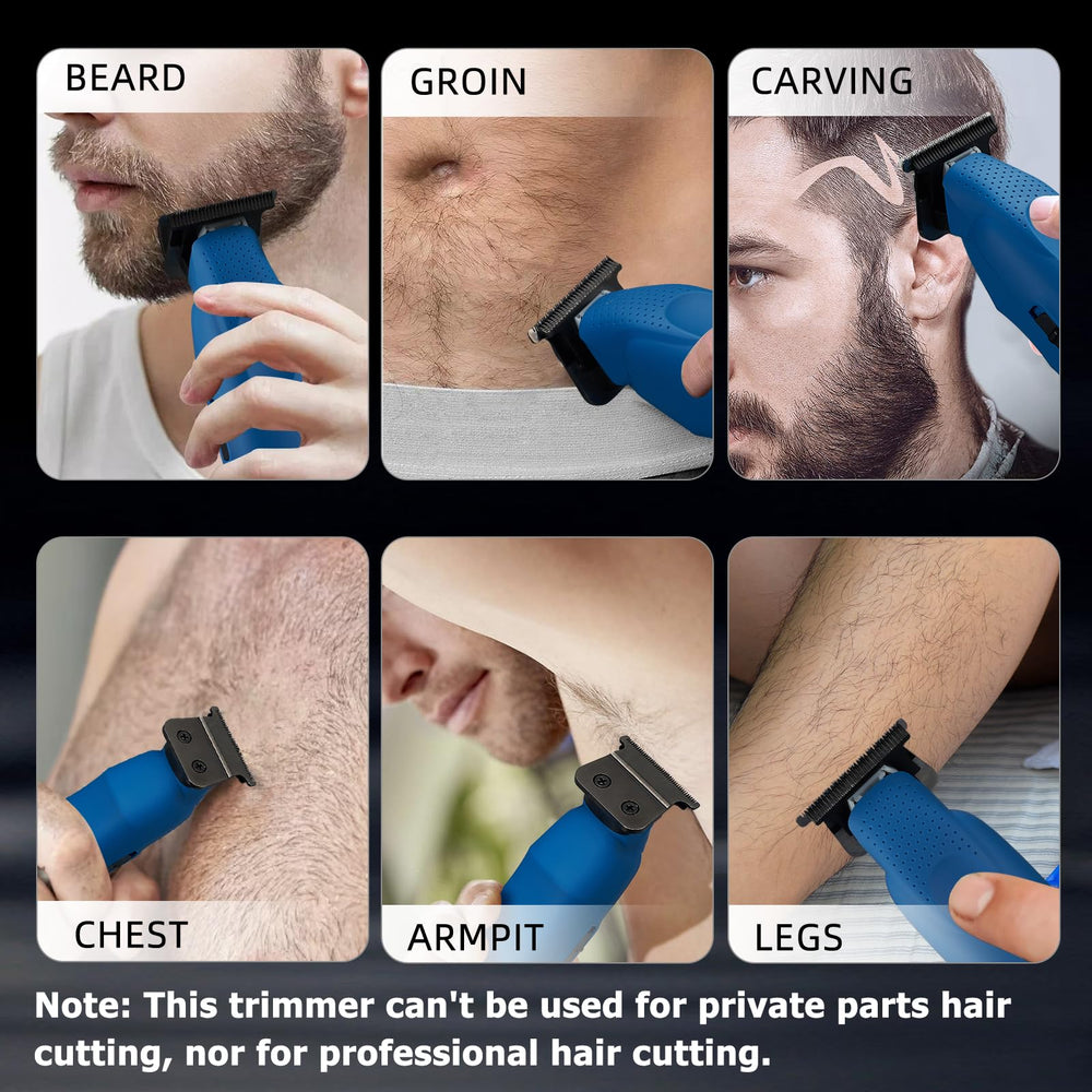 IWEEL trimmer with replacement combs for 1–12 mm lengths.