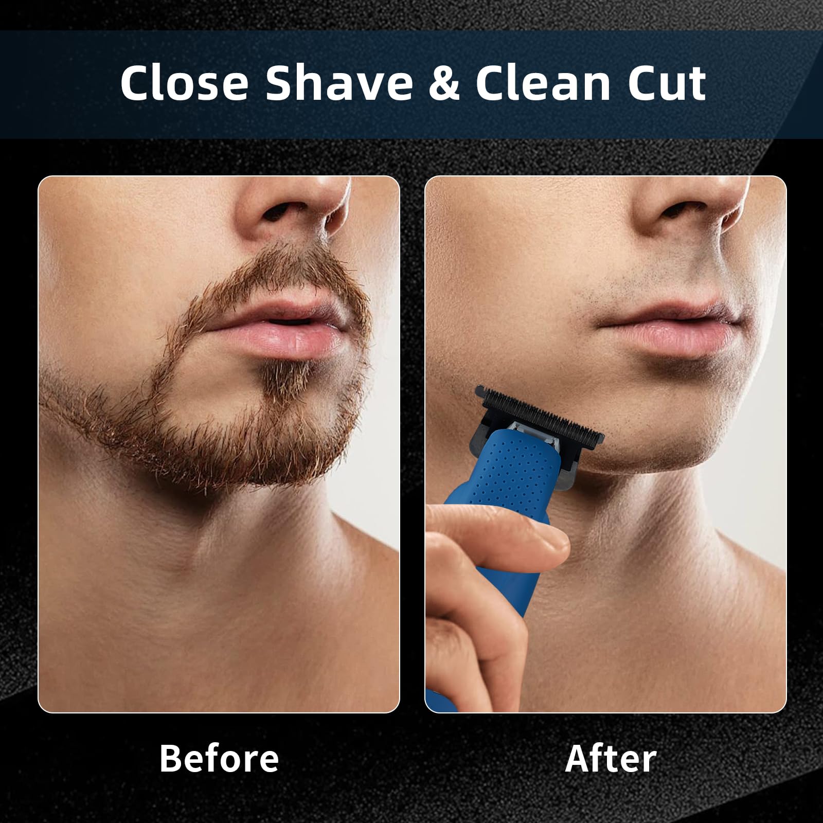 IWEEL trimmer rubber body and ergonomic handle for secure grip.