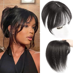 Iwig hair toppers 360 clip-in bangs add instant fullness for daily wear.