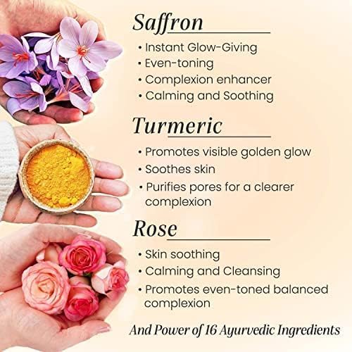 iYURA Kesaradi glow on skin suggests a hydrated, radiant complexion