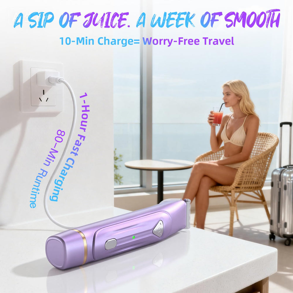 IZRIO Dermave Bikini Shaver compact design ideal for travel