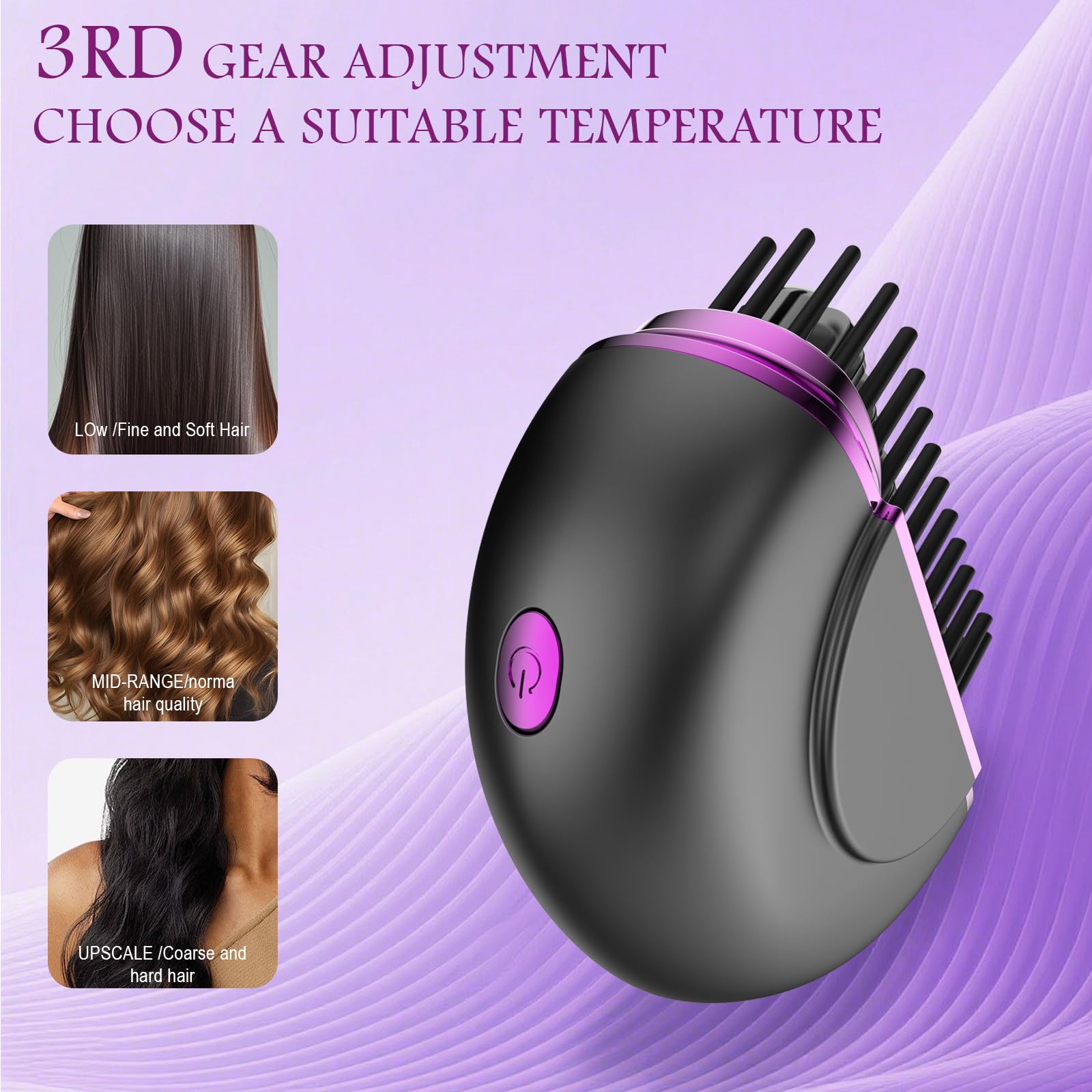 IZRIO Glambrush Mini rechargeable portable power for cordless styling