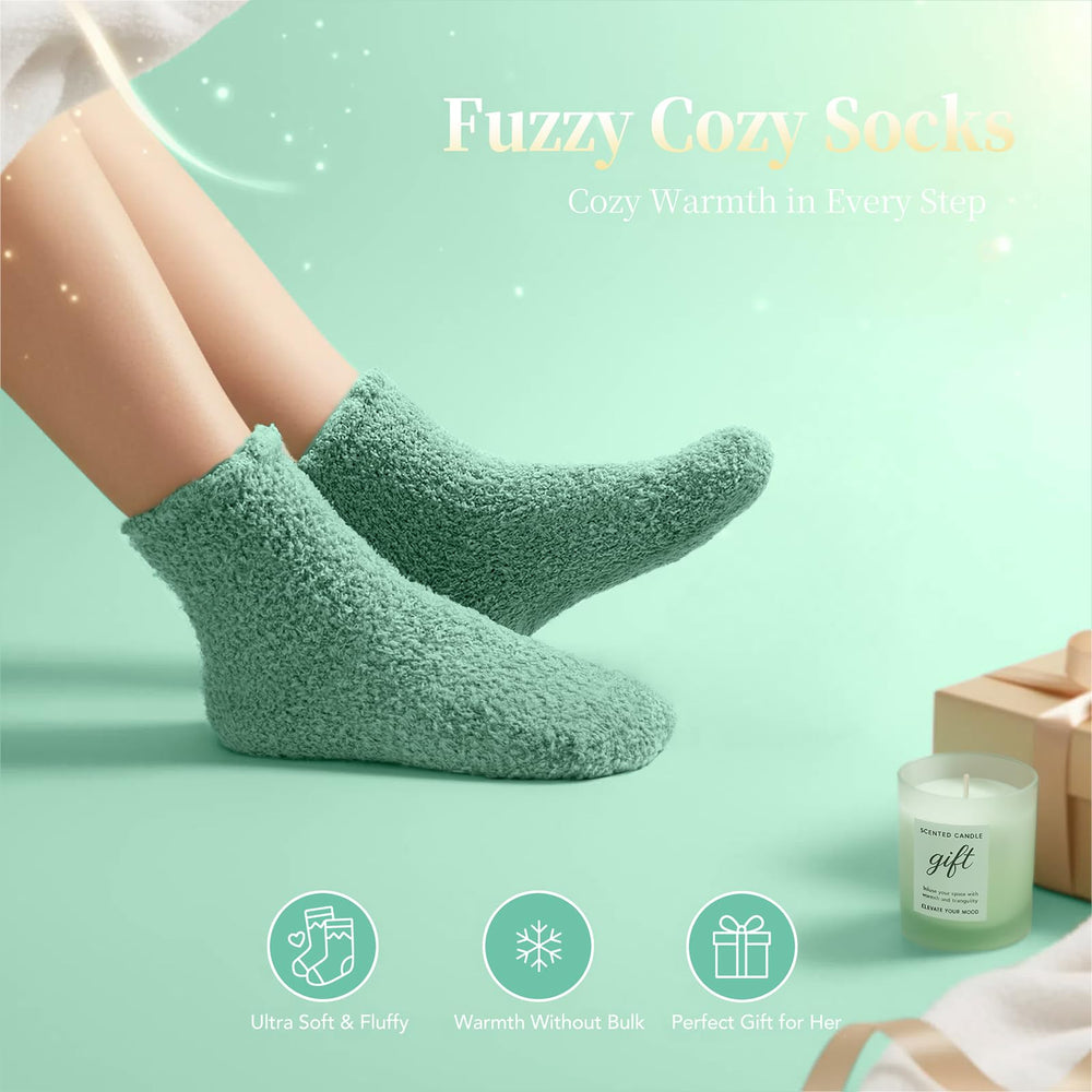IZZUBIZ warm socks providing cozy comfort during pampering