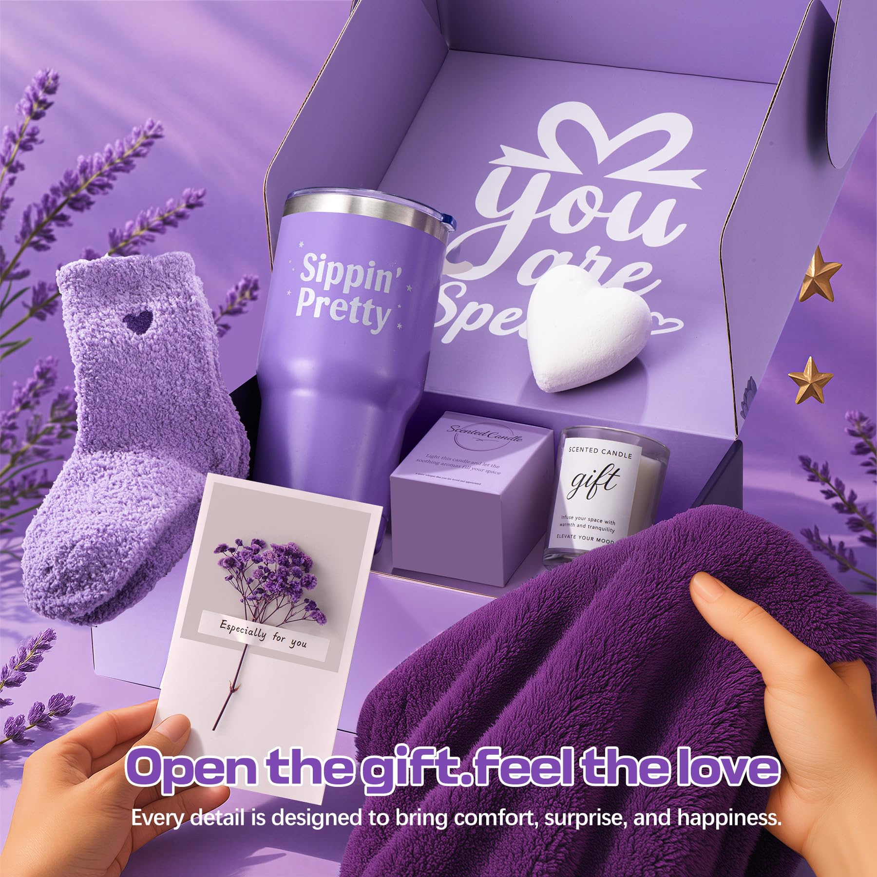 IZZUBIZ wellness set unboxing showing cohesive relaxation experience