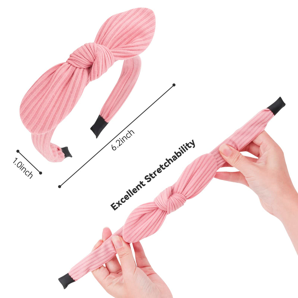 Jaciya Bow Headband non-slip elastic-fit for secure wear