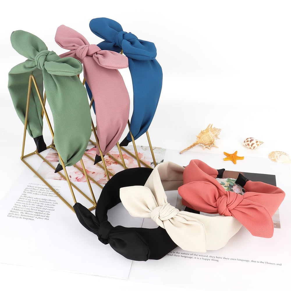 Jaciya elastic no-slip headband available in six colors for versatile outfits