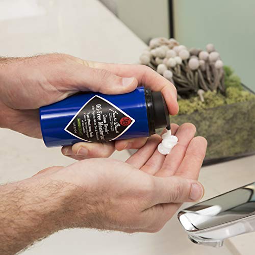 Dermatologist-tested label on Jack Black Clean Break moisturizer