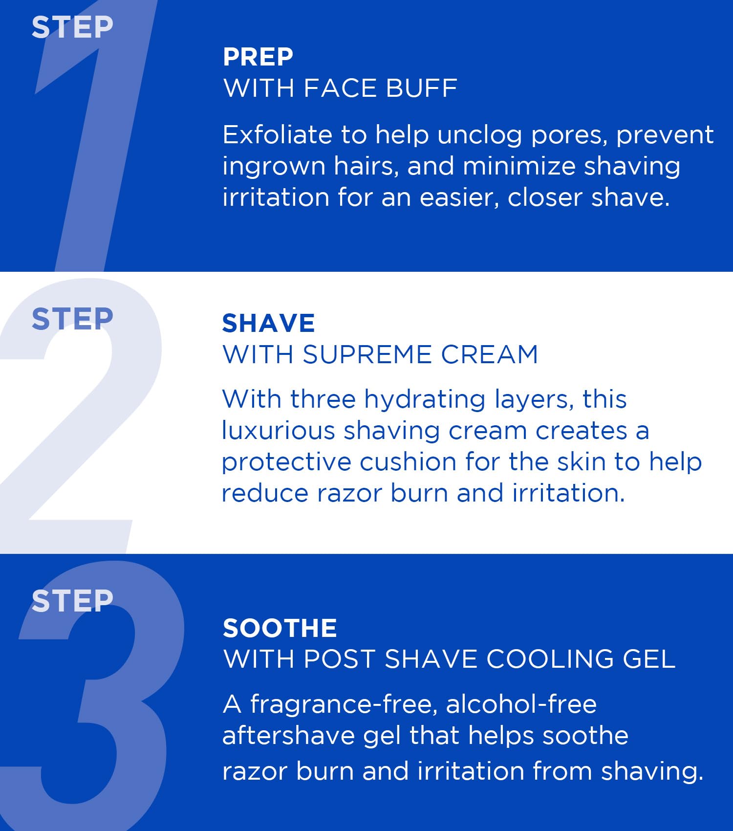 Jack Black cooling gel application close-up highlights fragrance-free soothing finish on skin.
